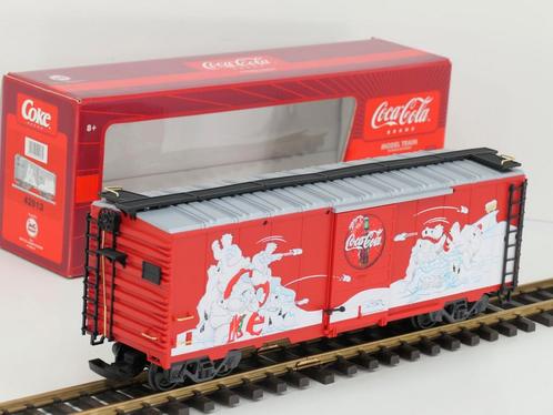 LGB 42913 Coca-Cola Box Eisbär Schneeball Fight, Messingt.., Hobby en Vrije tijd, Modeltreinen | Overige schalen, Overige typen