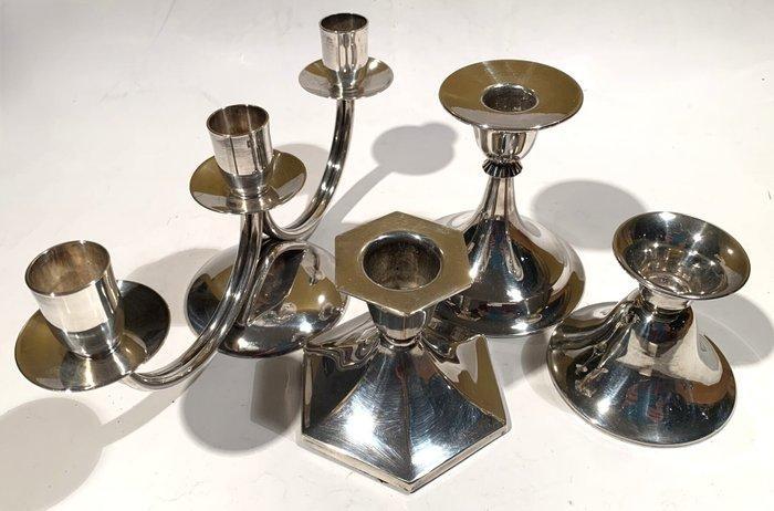 Keltum e.a. - Kaarsenhouder - Verzilverd metaal - Vier, Diversen, Kerst