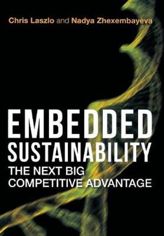 Embedded Sustainability The Next Big Competitive Advantage, Boeken, Overige Boeken, Verzenden