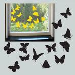Raamstickers 12 vlindertjes, Nieuw, Verzenden