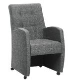 Eetkamerstoel Pierre - eetkamerstoelen, Nieuw, Stof