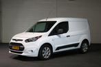 Ford Transit Connect 1.5 TDCI 75pk Euro 6 L1 Trend Airco Tre, Stof, Gebruikt, Euro 6, Wit