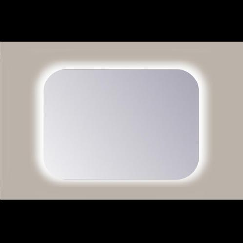 Spiegel Rechthoek Sanicare Q-Mirrors Afgeronde Hoeken 60x80, Doe-het-zelf en Verbouw, Sanitair, Ophalen of Verzenden
