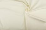 Goedkoop katoen gebroken wit - Katoenen stof 10m op rol, Hobby en Vrije tijd, 200 cm of meer, Nieuw, 120 cm of meer, Wit