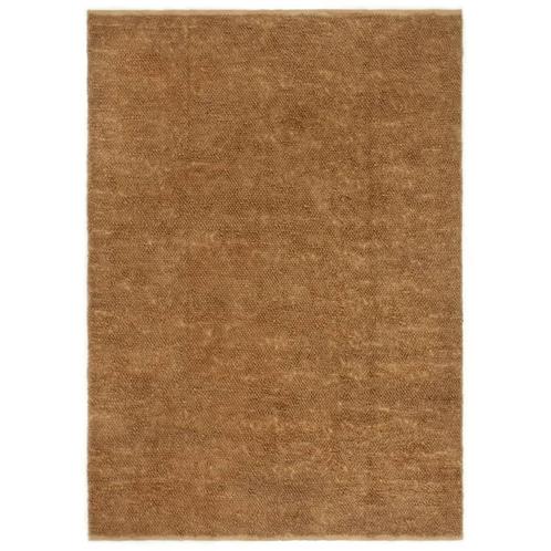 vidaXL Vloerkleed lussenpool handgemaakt 180x250 cm jute en, Huis en Inrichting, Stoffering | Tapijten en Kleden, Bruin, Nieuw