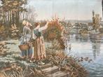 JP Paris, Panneux Gobelins, Wandteppich / Tapisserie, Antiek en Kunst
