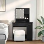 vidaXL Plafondtafel Zwart eiken 86.5 x 35 x 136 cm Bewerkt, Huis en Inrichting, Tafels | Salontafels, Minder dan 50 cm, Verzenden