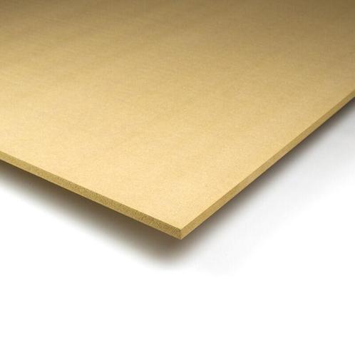 MDF Platen Naturel leverbaar in verschillende diktes, Doe-het-zelf en Verbouw, Platen en Panelen, Nieuw, Minder dan 20 mm, Hout
