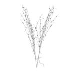 Zilveren glitter kunstbloemen kunsttak 76 cm met LED verli.., Huis en Inrichting, Kamerplanten, Ophalen of Verzenden