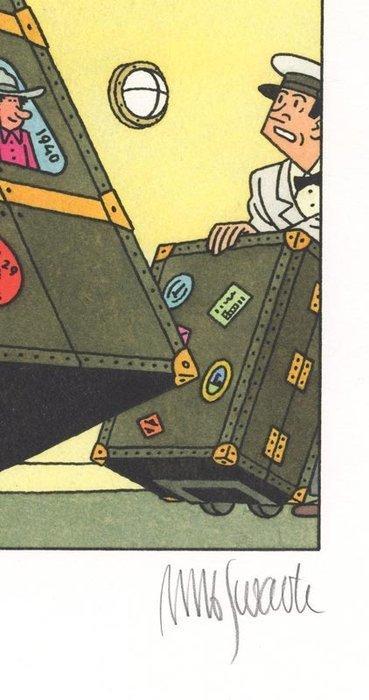 Joost Swarte - 1 Offset Print - Groucho Marx - A night at, Boeken, Strips | Comics