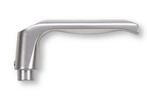 Buva enkele deurklink LF-LINE 126 mm aluminium F1, Verzenden, Nieuw