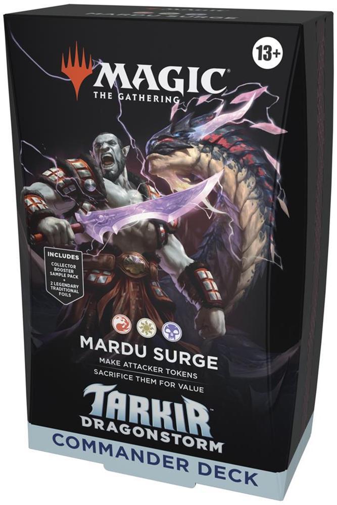 Magic the Gathering - Tarkir Dragonstorm Land Commander Deck, Hobby en Vrije tijd, Verzamelkaartspellen | Magic the Gathering