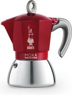 Bialetti Moka Inductie - percolator - Rood - 6 kopjes, Verzenden, Nieuw