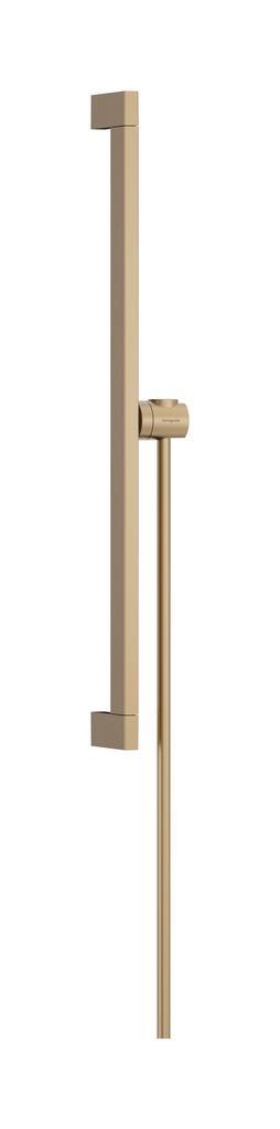 Hansgrohe Unica glijstang E Puro 65 cm met easy slide, Doe-het-zelf en Verbouw, Sanitair, Kraan, Nieuw, Chroom, Ophalen of Verzenden