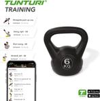 Tunturi PVC Kettle Bell - Kettlebell - 6 kg - Incl. gratis, Ophalen of Verzenden, Nieuw