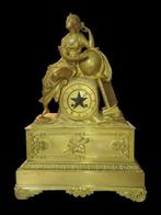 Pendule Charles X Brons - 1800-1850, Antiek en Kunst, Antiek | Klokken