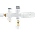 Thermostatische Radiator Aansluitset - Leoni -, Doe-het-zelf en Verbouw, Verwarming en Radiatoren, Ophalen of Verzenden, Nieuw