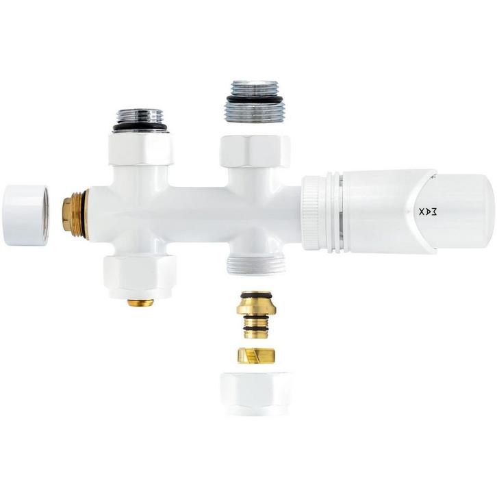 Thermostatische Radiator Aansluitset - Leoni -, Doe-het-zelf en Verbouw, Verwarming en Radiatoren, Nieuw, Ophalen of Verzenden