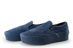 Vans instappers in maat 37 Blauw | 25% korting, Kleding | Dames, Schoenen, Instappers, Zo goed als nieuw, Vans, Verzenden
