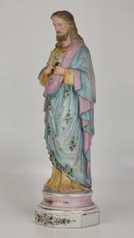 Beeld, Statue of Jesus Christ - 45 cm - Biscuit porselein, Antiek en Kunst