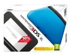 Nintendo 3DS XL Console - Zwart/Blauw (In doos), Verzenden, Zo goed als nieuw