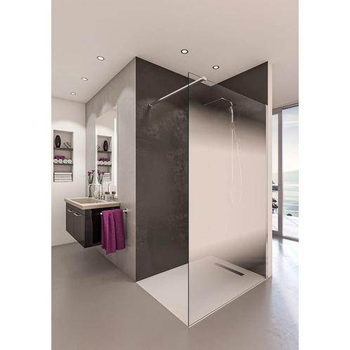 Inloopdouche BWS Free Time 90x200 cm Mist Glas Timeless, Doe-het-zelf en Verbouw, Sanitair, Douche, Nieuw, Chroom, Ophalen of Verzenden