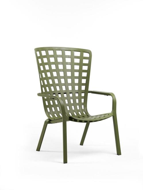 Nardi Folio Stoel Glasvezel - Agave, Tuin en Terras, Tuinstoelen, Ophalen of Verzenden