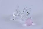 Figuur - Swarovski - Playing Kitten (With Pink Ball) (Boxed