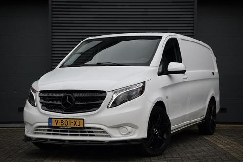 Zakelijke Lease |  Mercedes-Benz Vito 111 CDI Lang | AMG Edi, Auto's, Mercedes-Benz, Onderhoudsboekje, Lease, Zwart, Handgeschakeld
