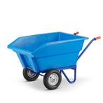 Kruiwagen 300L - kunststof kiep bak - tot 300 kg - luchtb..., Ophalen of Verzenden, Nieuw