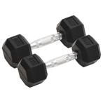 vidaXL Halters 2 st 8 kg gietijzer, Verzenden, Nieuw