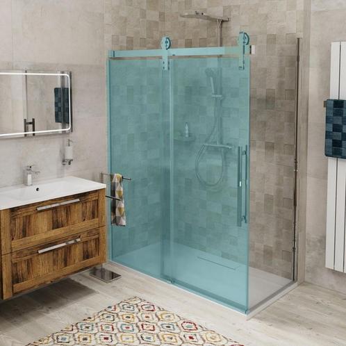 Zijwand Sapho Volcano 100x200 cm 8 mm Helder Glas tbv, Doe-het-zelf en Verbouw, Sanitair, Douche, Nieuw, Ophalen of Verzenden