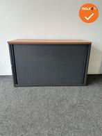 Roldeurkast - Basic - B-Keuze - 75x127x51cm -zwart met zwart, Werkplek, Ophalen of Verzenden, Gebruikt, Kast