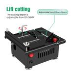 Elektrische tafelzaag - Zaagtafel - 100W - 5000RPM - Zwart •, Verzenden, Zo goed als nieuw