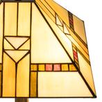 Tiffany tafellamp – Art Deco / Mission stijl – 35 × 35 × 53, Verzenden, Nieuw