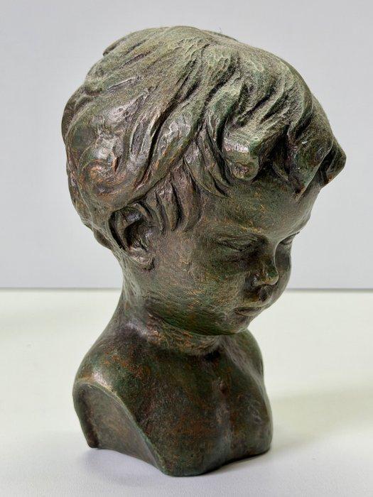 Gebroeders van Paridon - sculptuur, Buste van een Jongen -, Antiek en Kunst, Curiosa en Brocante