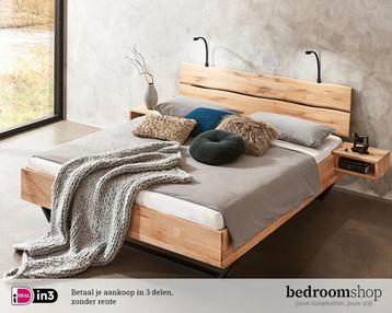 Houten bed Sula - 160x200 - eiken