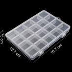 Fako Bijoux - Opbergdoos Medium - 20 Vakjes - Kralendoos -, Hobby en Vrije tijd, Verzenden, Nieuw