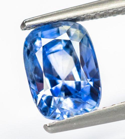 Zonder Minimumprijs Saffier - 3.03 ct - Antwerp Laboratory, Sieraden, Tassen en Uiterlijk, Edelstenen