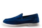 Manfield Loafers in maat 41 Blauw, Loafers, Manfield, Zo goed als nieuw, Verzenden