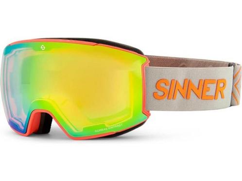 Sinner BOREAS skibril - Oranje Neon - Sintrast Lens, Huis en Inrichting, Woonaccessoires | Overige, Zo goed als nieuw, Verzenden
