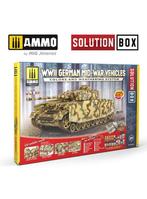 Ammo Mig Jimenez - SOLUTION BOX #19 WWII GERMAN MID-WAR, Nieuw, 1:50 tot 1:144