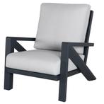Fortaleza lounge tuinstoel antraciet, Tuin en Terras, Tuinstoelen, Ophalen of Verzenden, Nieuw, Aluminium
