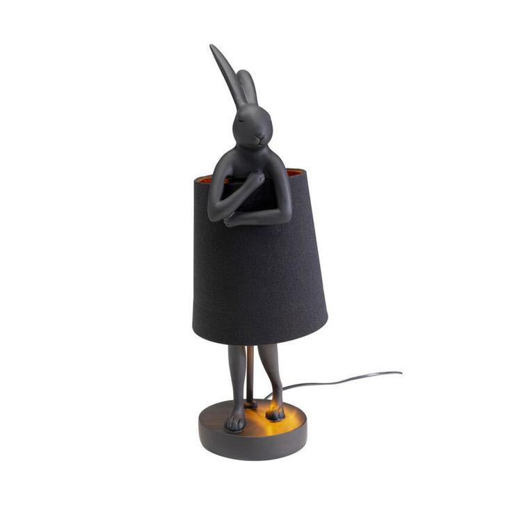 *WOONWINKEL* Kare Design Rabbit Matt Black Tafellamp Konijn, Huis en Inrichting, Lampen | Tafellampen, Nieuw, Verzenden