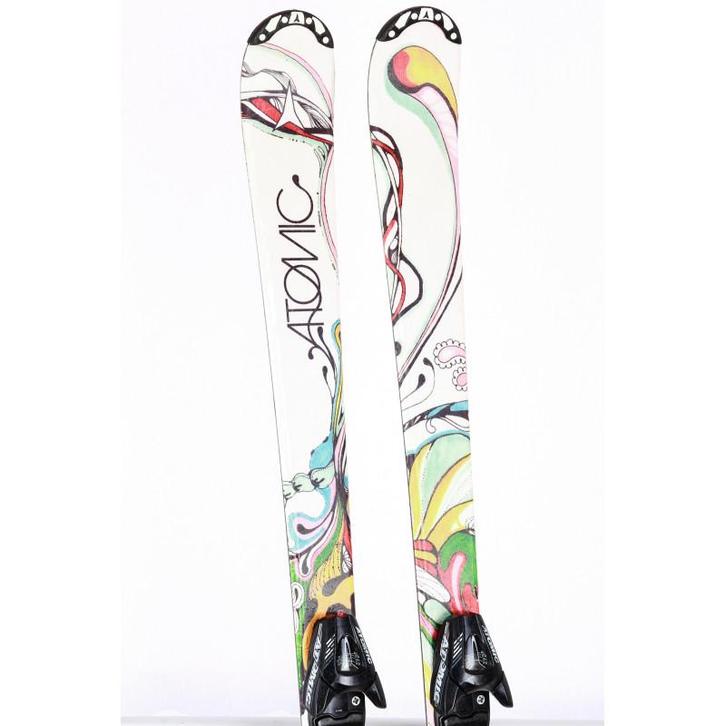 140 kinder skis ATOMIC ELYSIAN + Atomic Evox 7.5, Sport en Fitness, Skiën en Langlaufen, Gebruikt, Verzenden