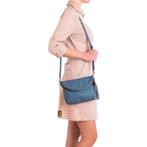 2dekans | Anna Morellini Tas - Blauw, Sieraden, Tassen en Uiterlijk, Tassen | Schoudertassen, Ophalen of Verzenden, Zo goed als nieuw