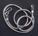 925 Zilveren Serpent Ketting, Gearticuleerd, 62 cm, 55 g -