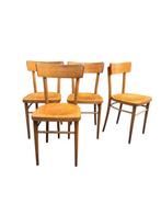 Stoel - Hout - Set van vier vintage stoelen
