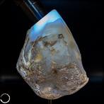 Zeer zeldzame blauwe chalcedoon Skulptuur op standaard,, Verzamelen, Mineralen en Fossielen