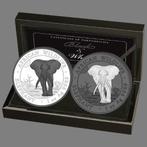 Somalië. 100 Schilling 2025 Somalia Elefant - Black & White, Postzegels en Munten